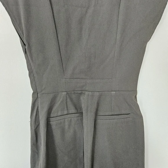 The Kooples army green front tie cargo dress size 38 - Picture 10 of 10